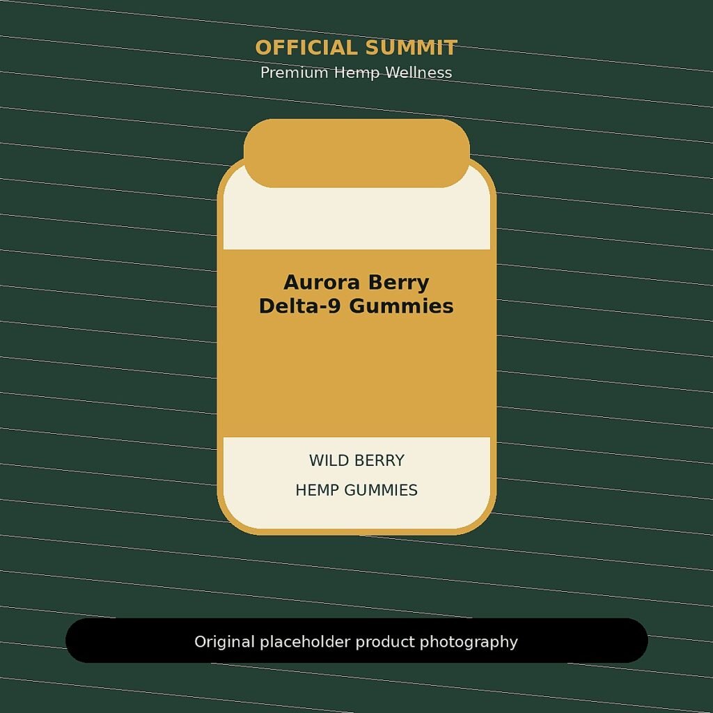 Aurora Berry Delta-9 Gummies product image for buy Delta 9 berry gummies online