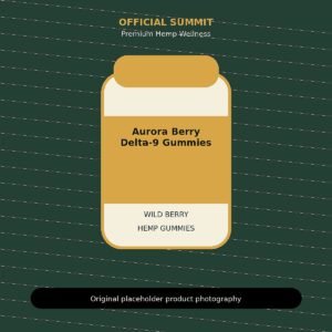 Aurora Berry Delta-9 Gummies product image for buy Delta 9 berry gummies online