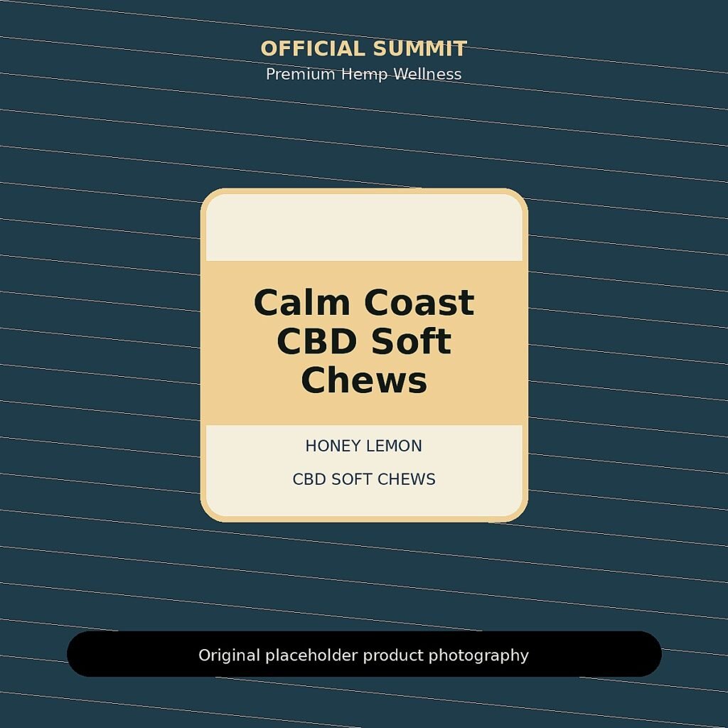 Calm Coast CBD Soft Chews product image for CBD soft chews for relaxation