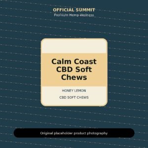 Calm Coast CBD Soft Chews product image for CBD soft chews for relaxation