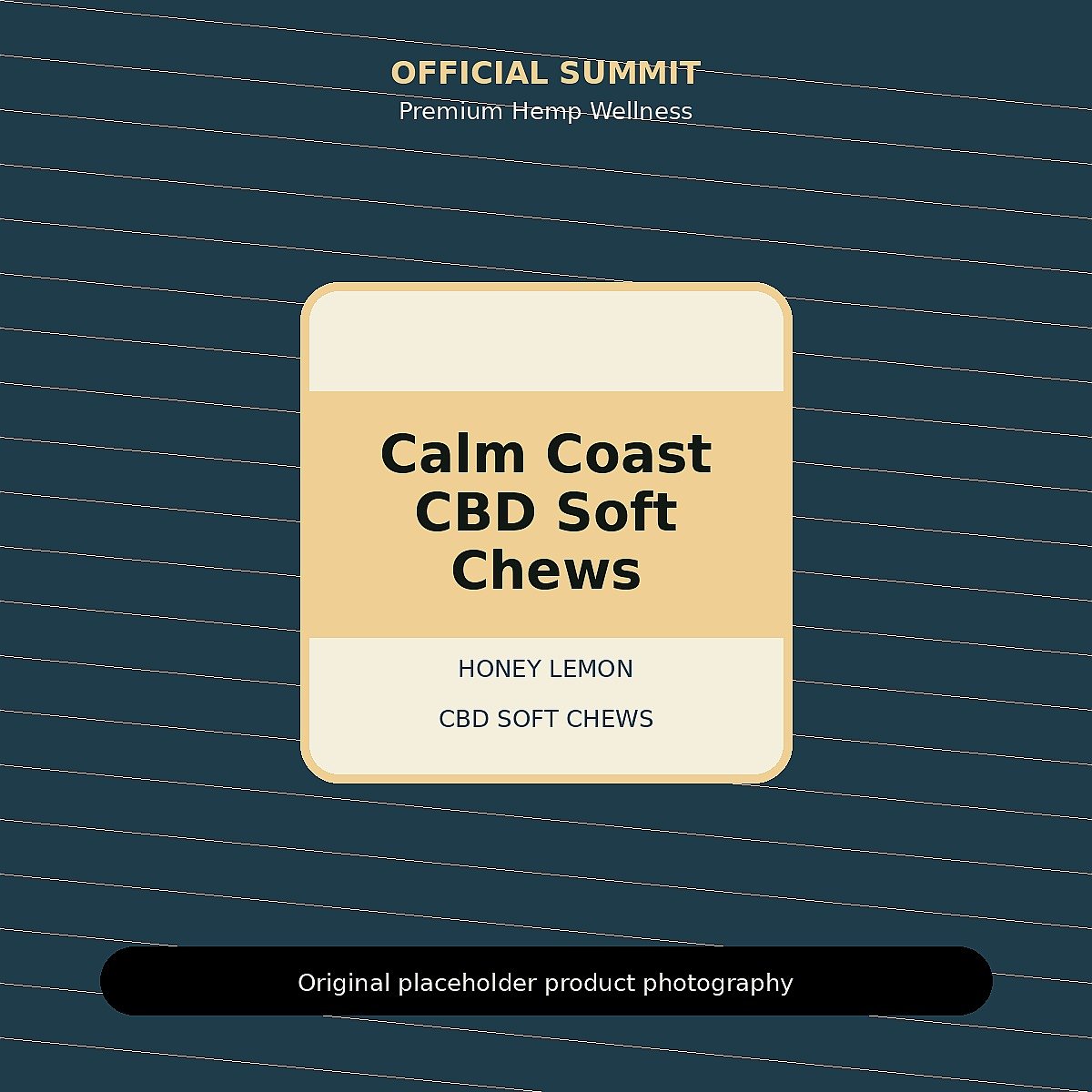 Calm Coast CBD Soft Chews product image for CBD soft chews for relaxation