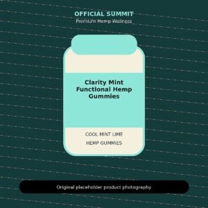 Clarity Mint Functional Hemp Gummies product image for functional CBD gummies for clarity