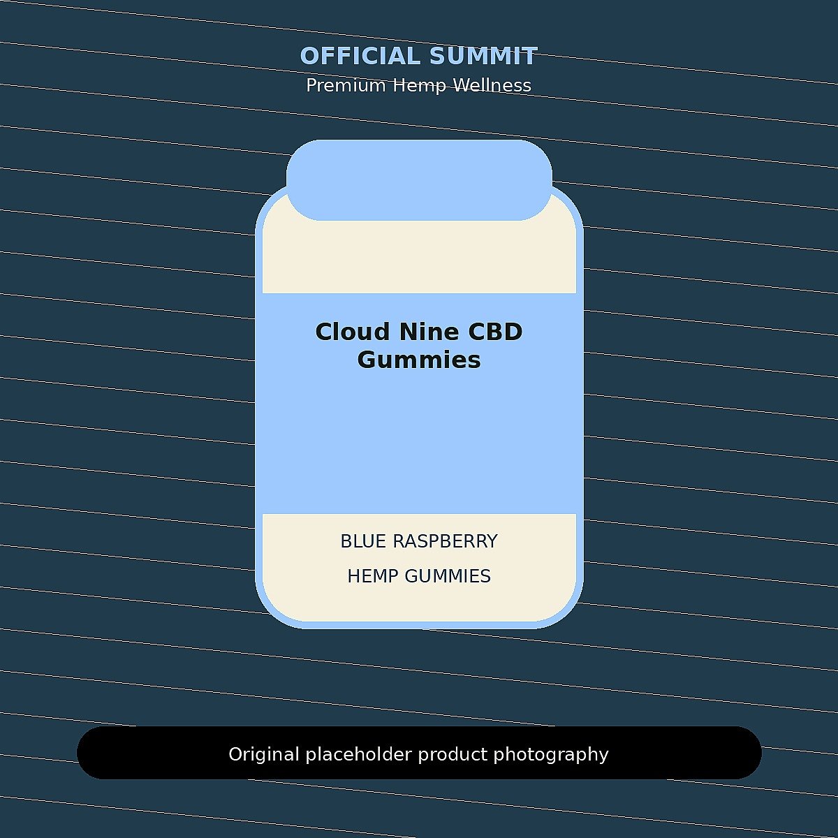 Cloud Nine CBD Gummies product image for buy premium CBD gummies online