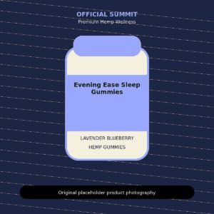 Evening Ease Sleep Gummies product image for CBD CBN sleep gummies online