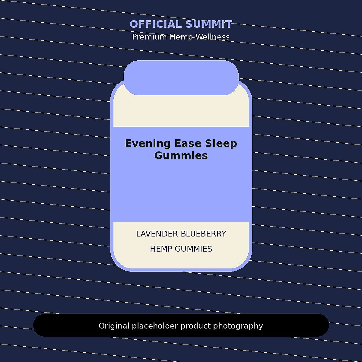 Evening Ease Sleep Gummies product image for CBD CBN sleep gummies online