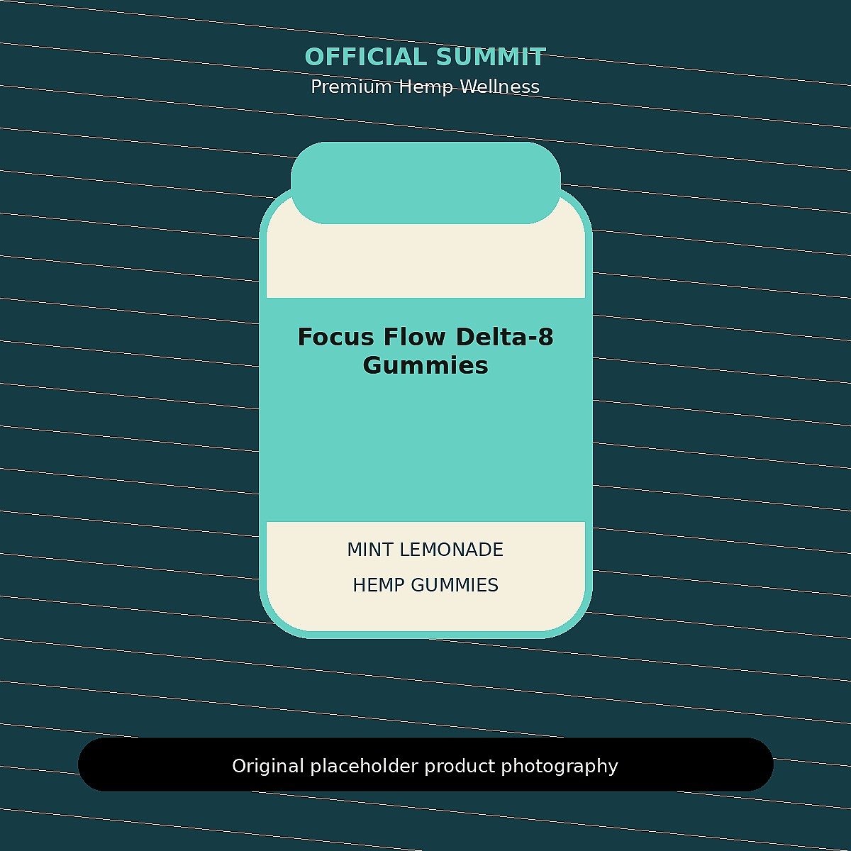 Focus Flow Delta-8 Gummies product image for Delta 8 gummies for focus and mood