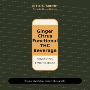 Ginger Citrus Functional THC Beverage product image for functional THC beverage online