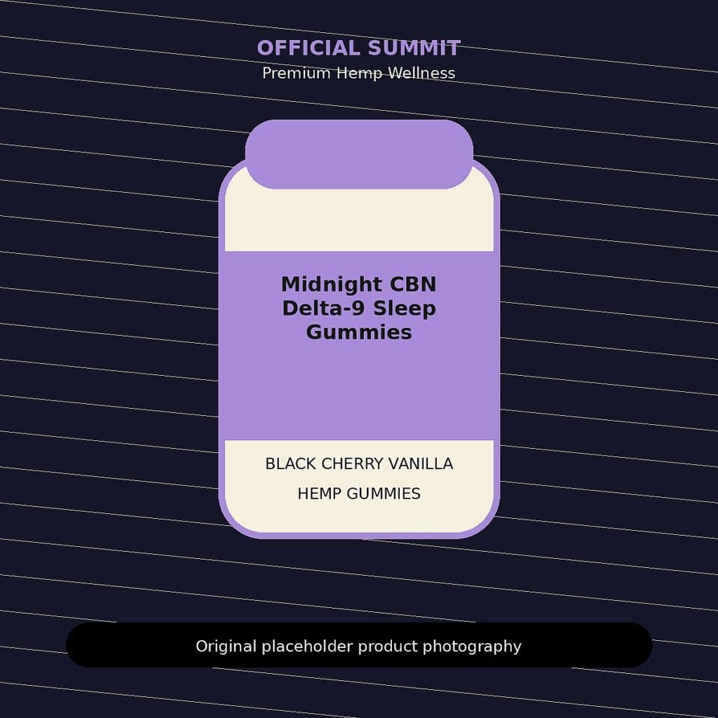 Midnight CBN Delta-9 Sleep Gummies product image for Delta 9 CBN sleep gummies online
